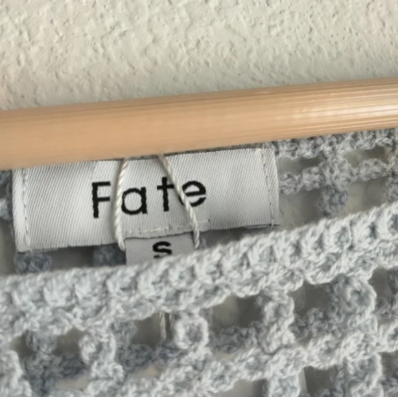 NWT Fate Stripe Eyelet knitted pullover - Picture 5 of 5